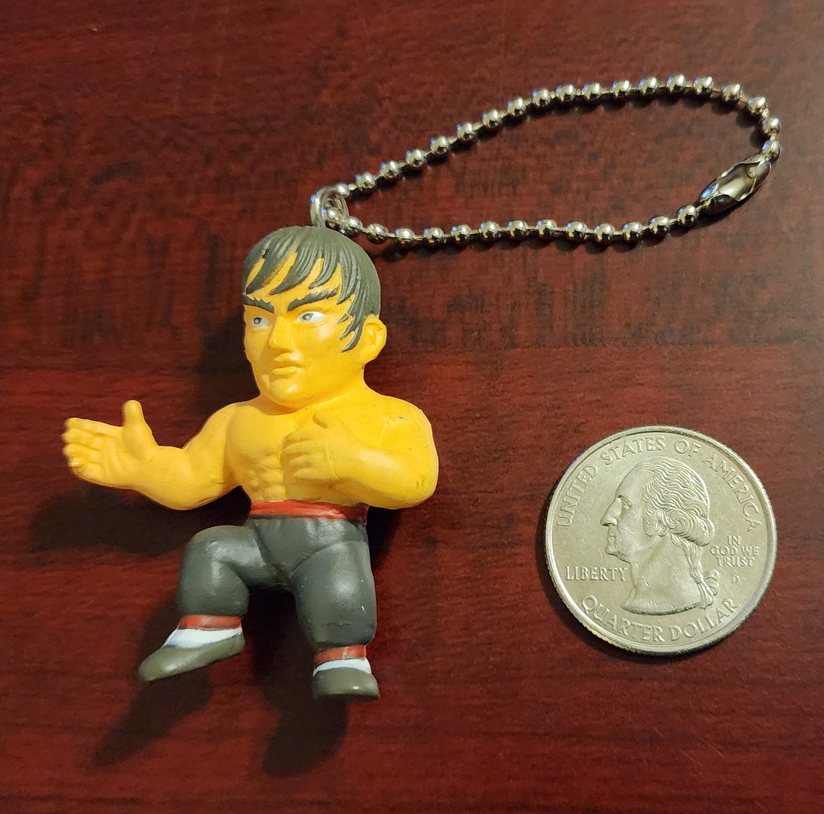 Marshall Law Tekken 2 Vintage Keychain Figure