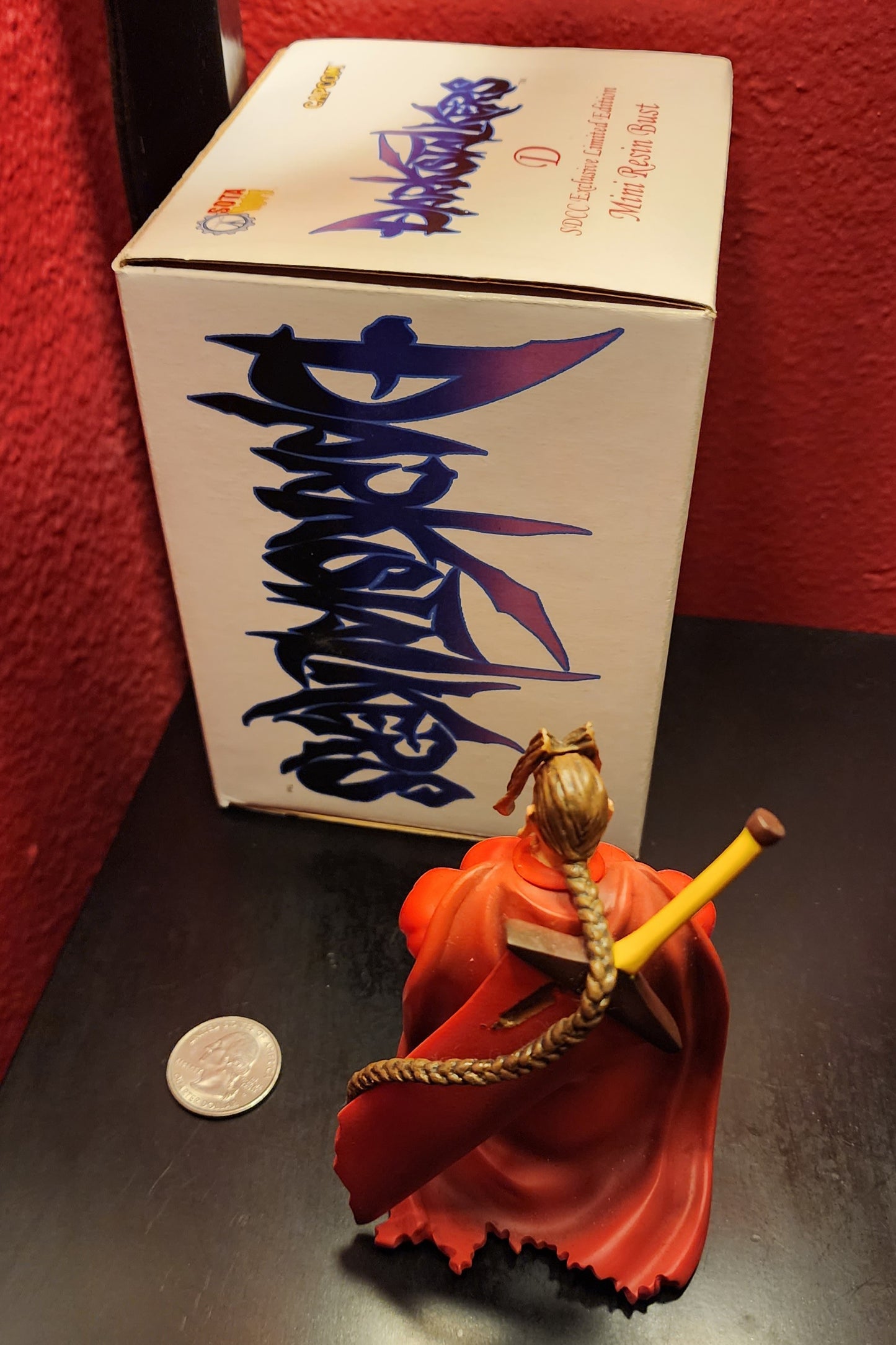 Demitri and Dee Darkstalkers SDCC Exclusive Resin Busts LOT (Limited Edition)