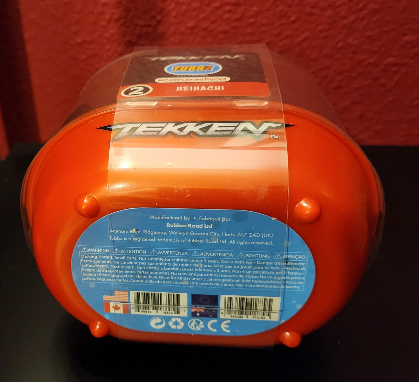 Heihachi Mishima Tekken TUBBZ Cosplaying Rubber Duck Figure 🐤