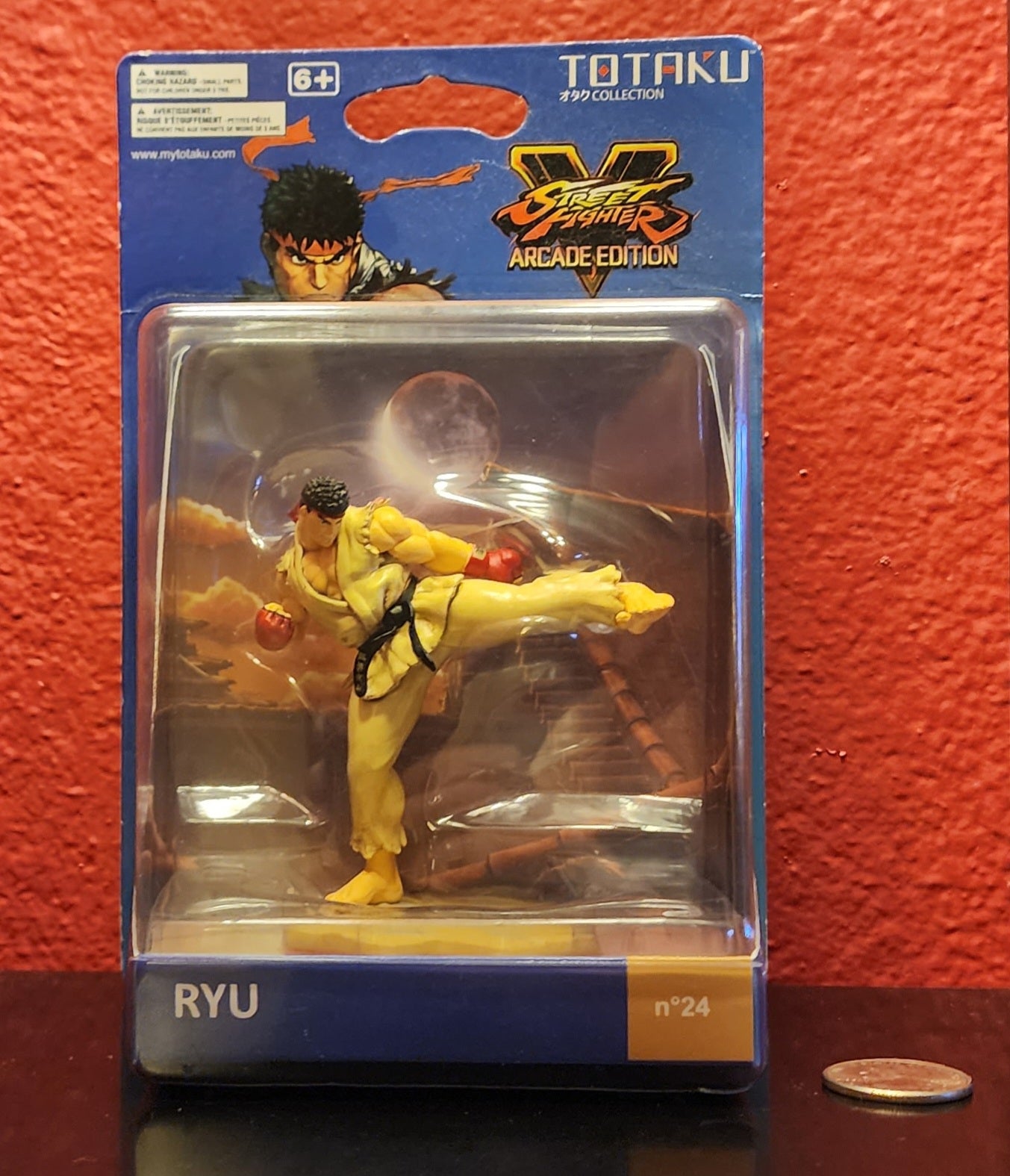 Ryu Street Fighter V: Arcade Edition Totaku Figure (Sealed)