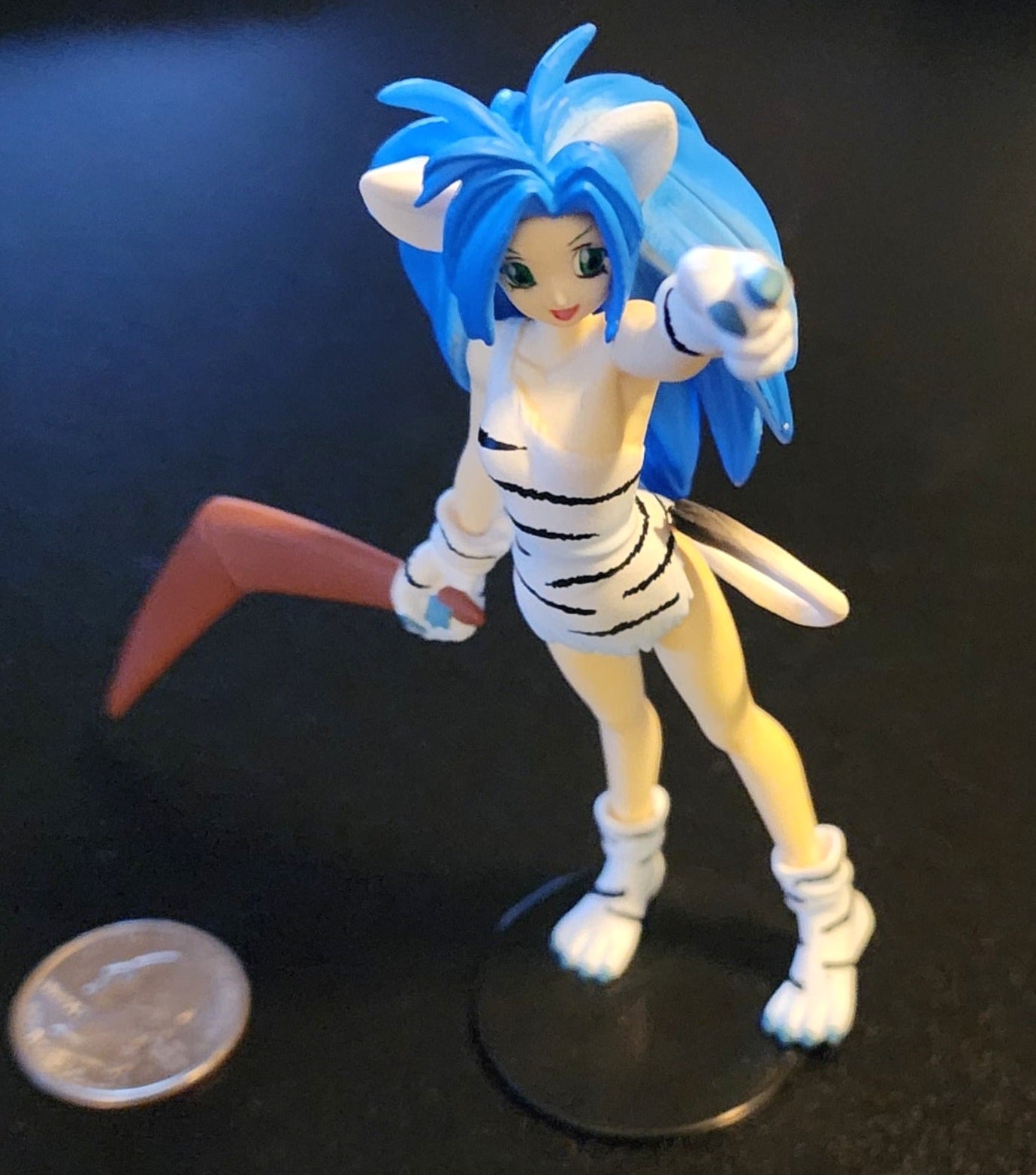 Cham Cham Samurai Shodown SR Series Gashapon Figure with Boomerang (2P Color Version)