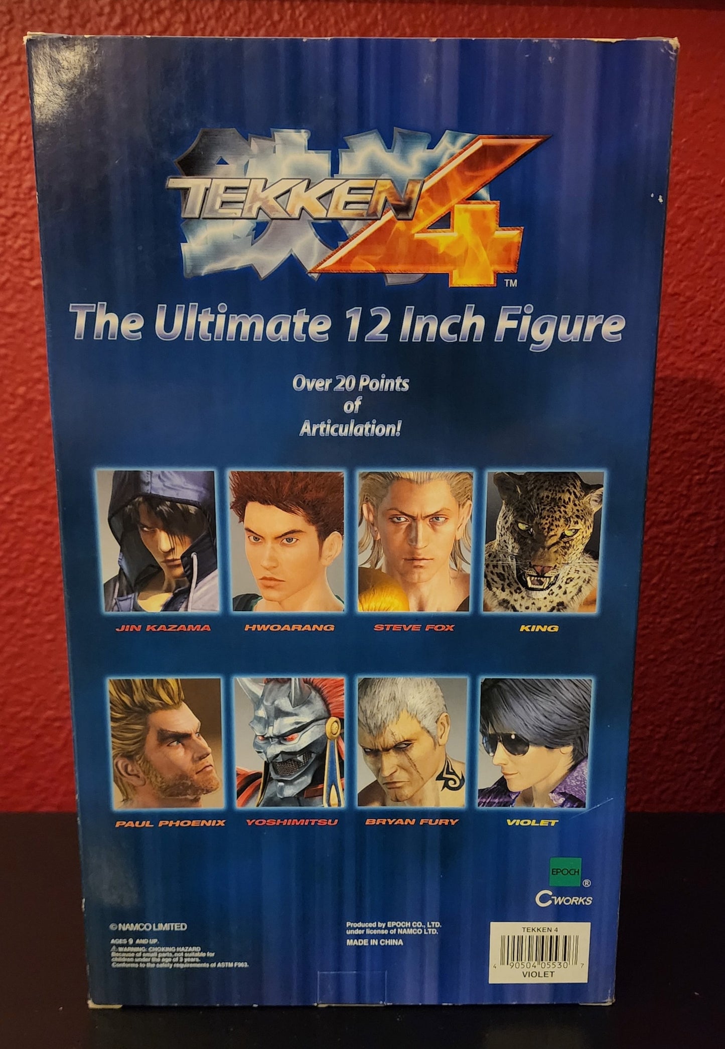 Tekken 4 Violet (Lee Chaolan) Ultimate 12-inch Figure