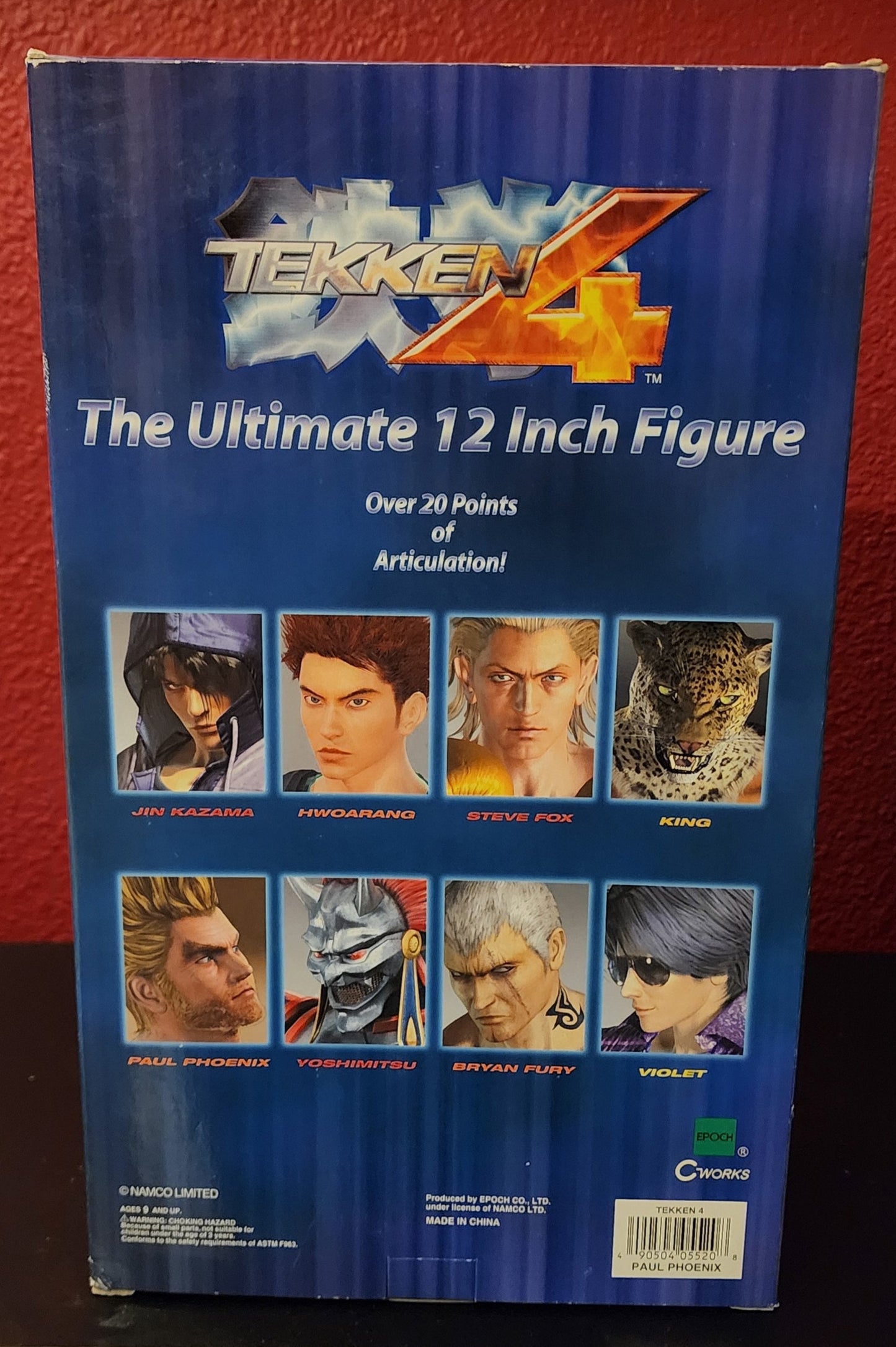 Tekken 4 Paul Phoenix Ultimate 12-inch Figure
