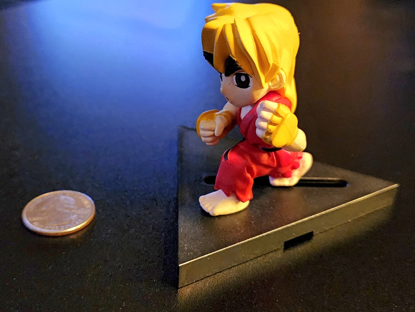 Ken Masters Capcom vs. SNK Chibi Capsule Prize Figure (Loose)