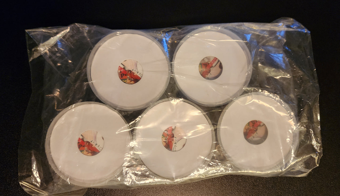 Street Fighter V Kitan Club Cup Topper Figures (Complete Set of 5) - Ryu, Chun-Li, Cammy, Vega & M. Bison