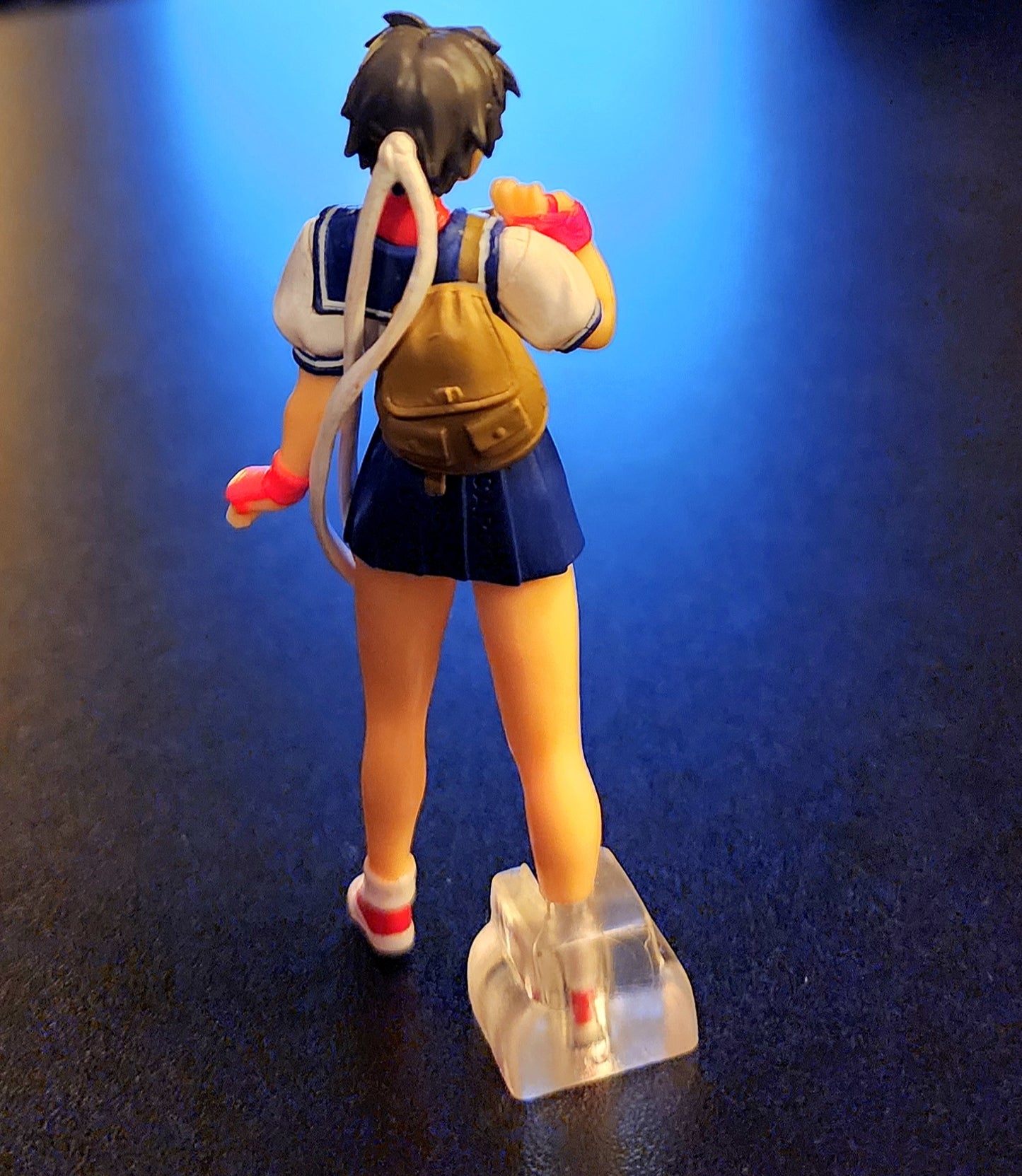Sakura Kasugano with Backpack Street Fighter Alpha Gashapon Figure