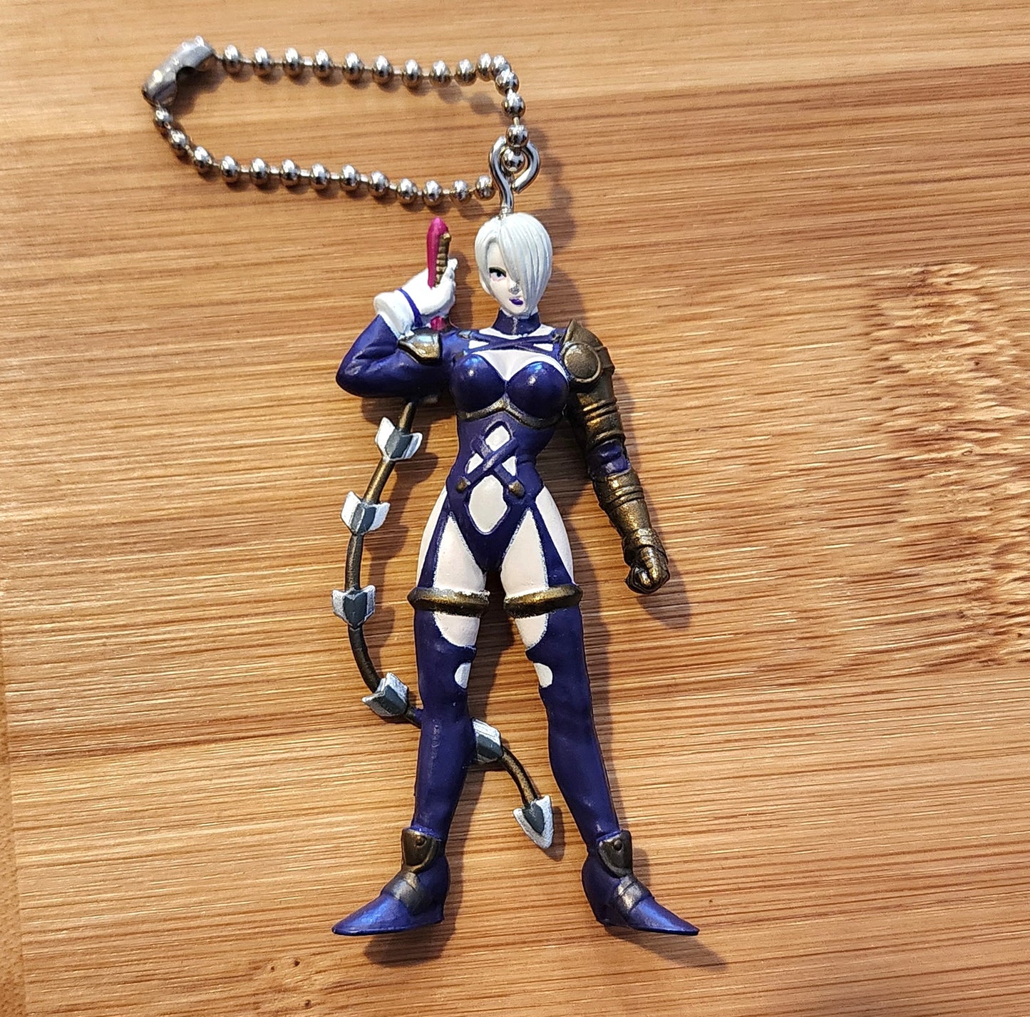 Ivy Valentine SoulCalibur Vintage Keychain Figure