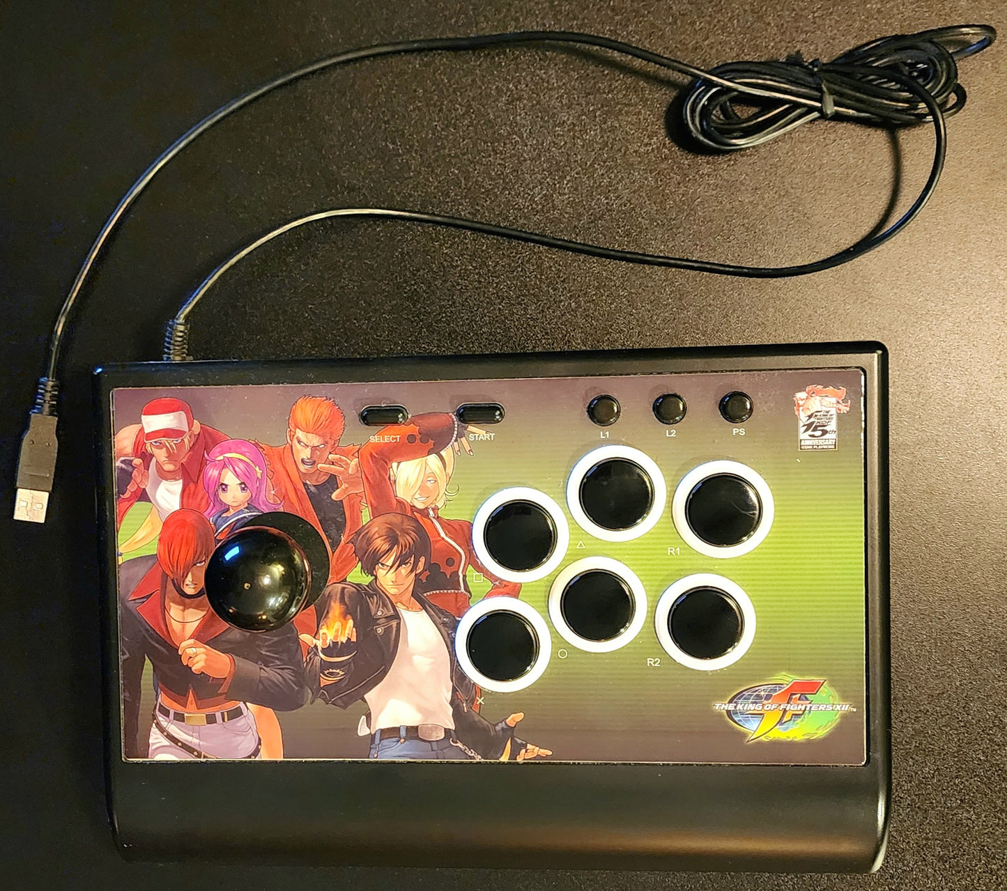 The King of Fighters XII PS3 KOF 15th Anniversary USB Arcade Fightstick