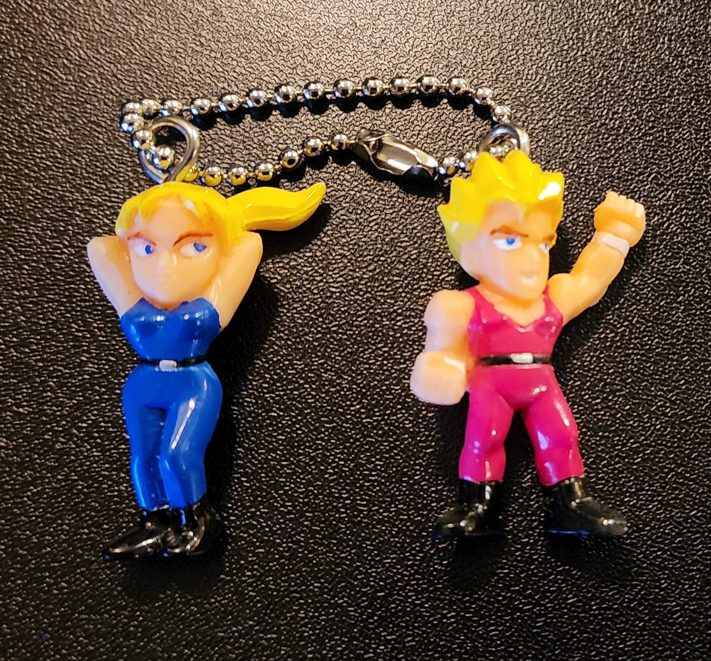 Sarah and Jacky Bryant Virtua Fighter 2 Vintage Sega Keychains (2-Pack)