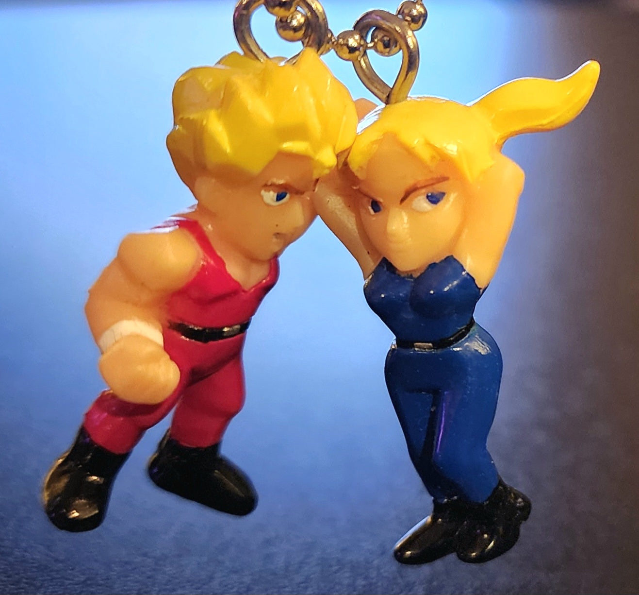 Sarah and Jacky Bryant Virtua Fighter 2 Vintage Sega Keychains (2-Pack)