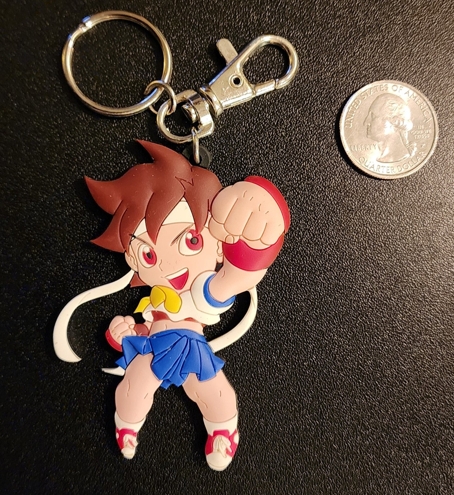 Sakura Kasugano Super Puzzle Fighter Chibi Capcom Keychain