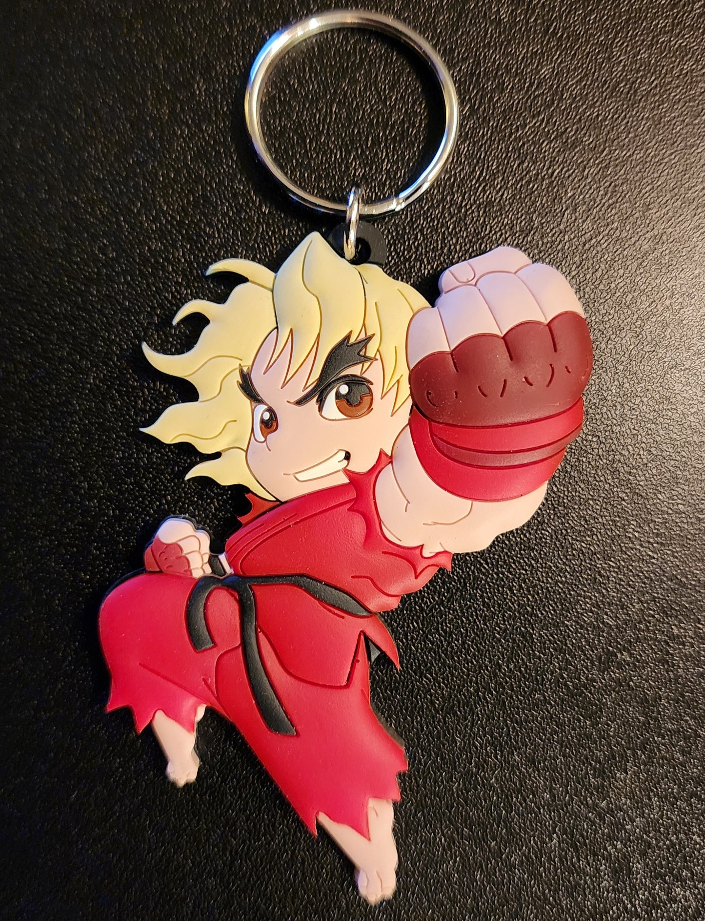 Ken Masters Super Puzzle Fighter Chibi Capcom Keychain