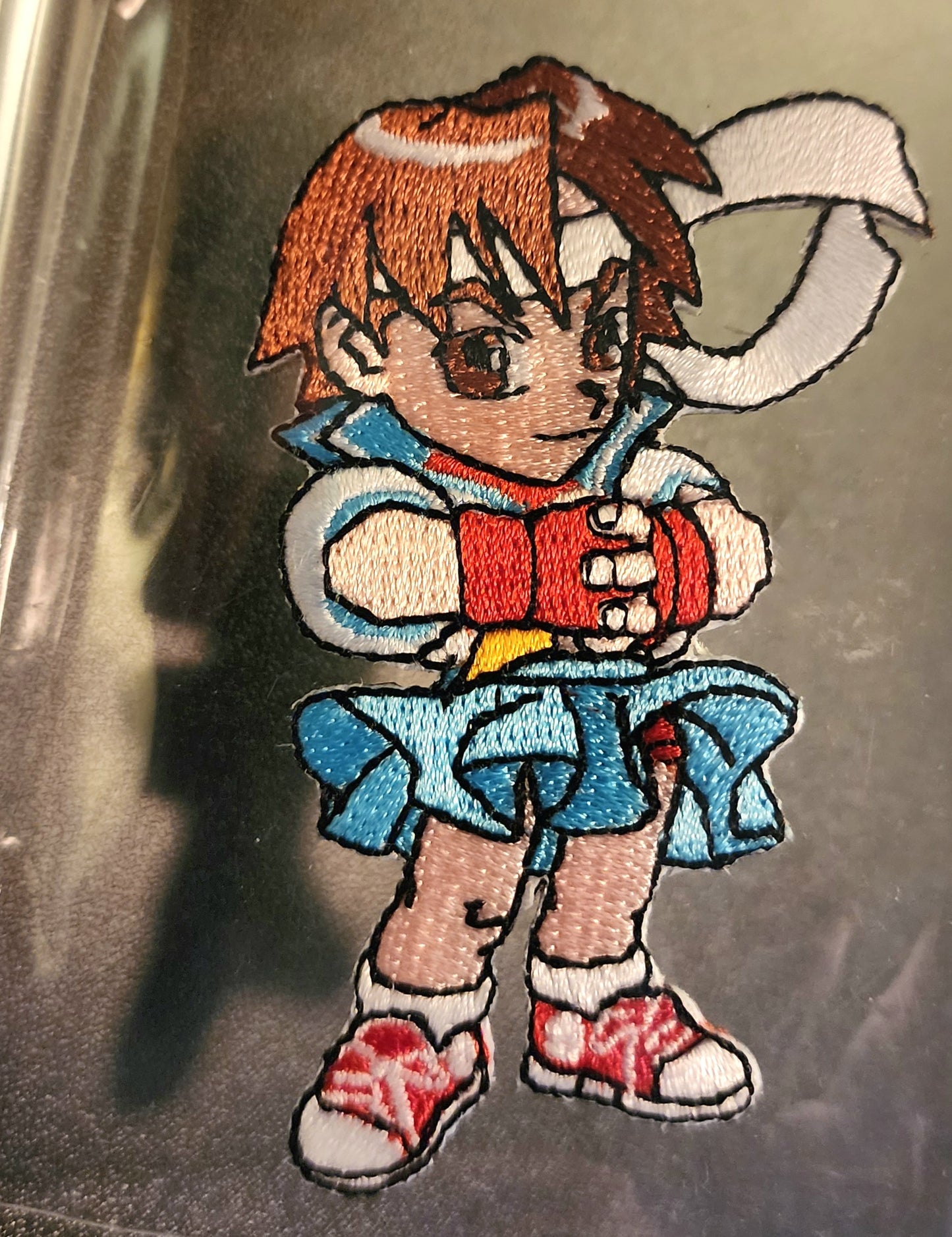 Sakura Kasugano Super Puzzle Fighter 2 Turbo Fabric Patch