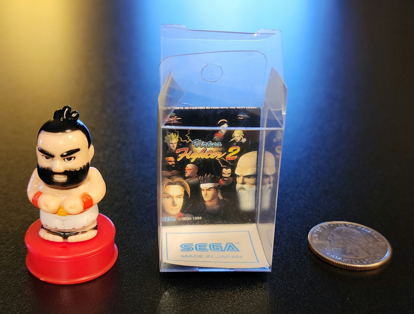 Jeffry McWild Virtua Fighter 2 Vintage Sega Stamp Figurine (1994)