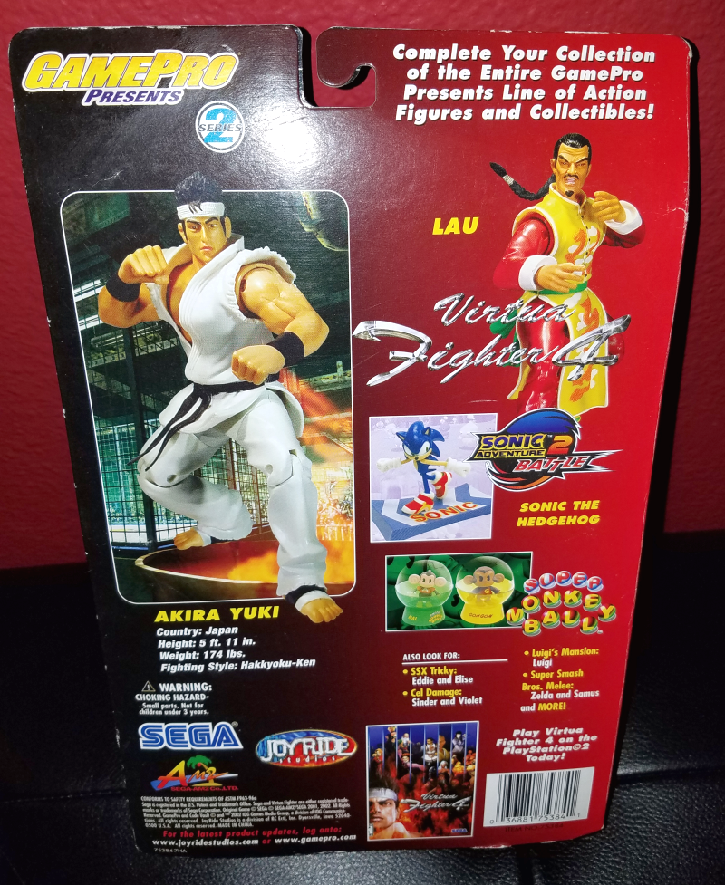 Akira Yuki Virtua Fighter 4 "GamePro Presents" Joyride Studios Action Figure