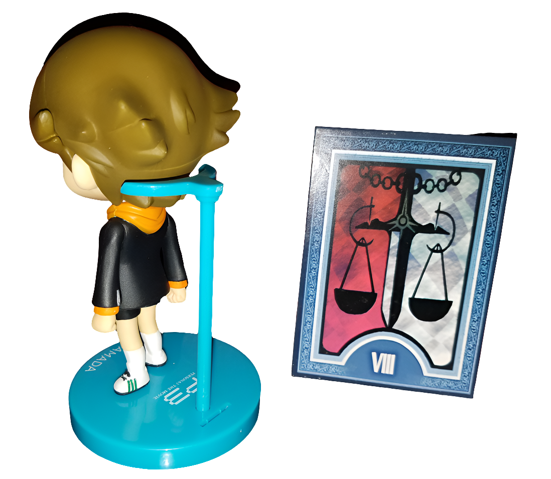 Persona 3 Ken Amada Happy Lottery Chibi Figure with Card