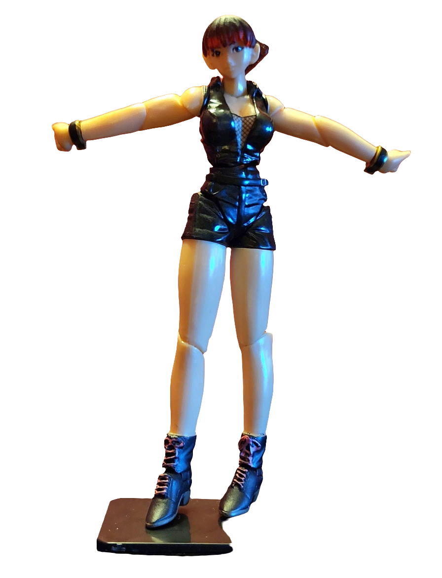 Lei Fang (Black Outfit) Dead or Alive Kaiyodo KT Figure