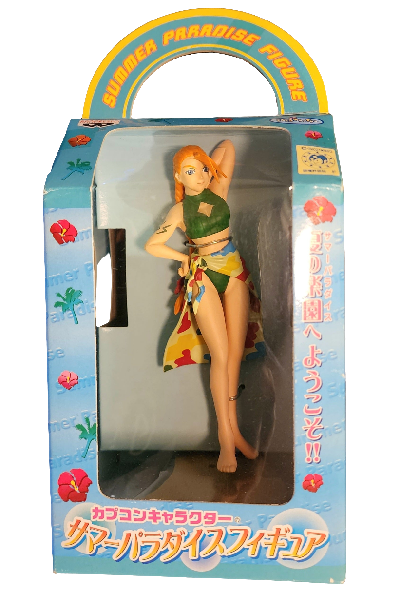 Cammy Capcom Girls Summer Paradise Banpresto Figure ☀️