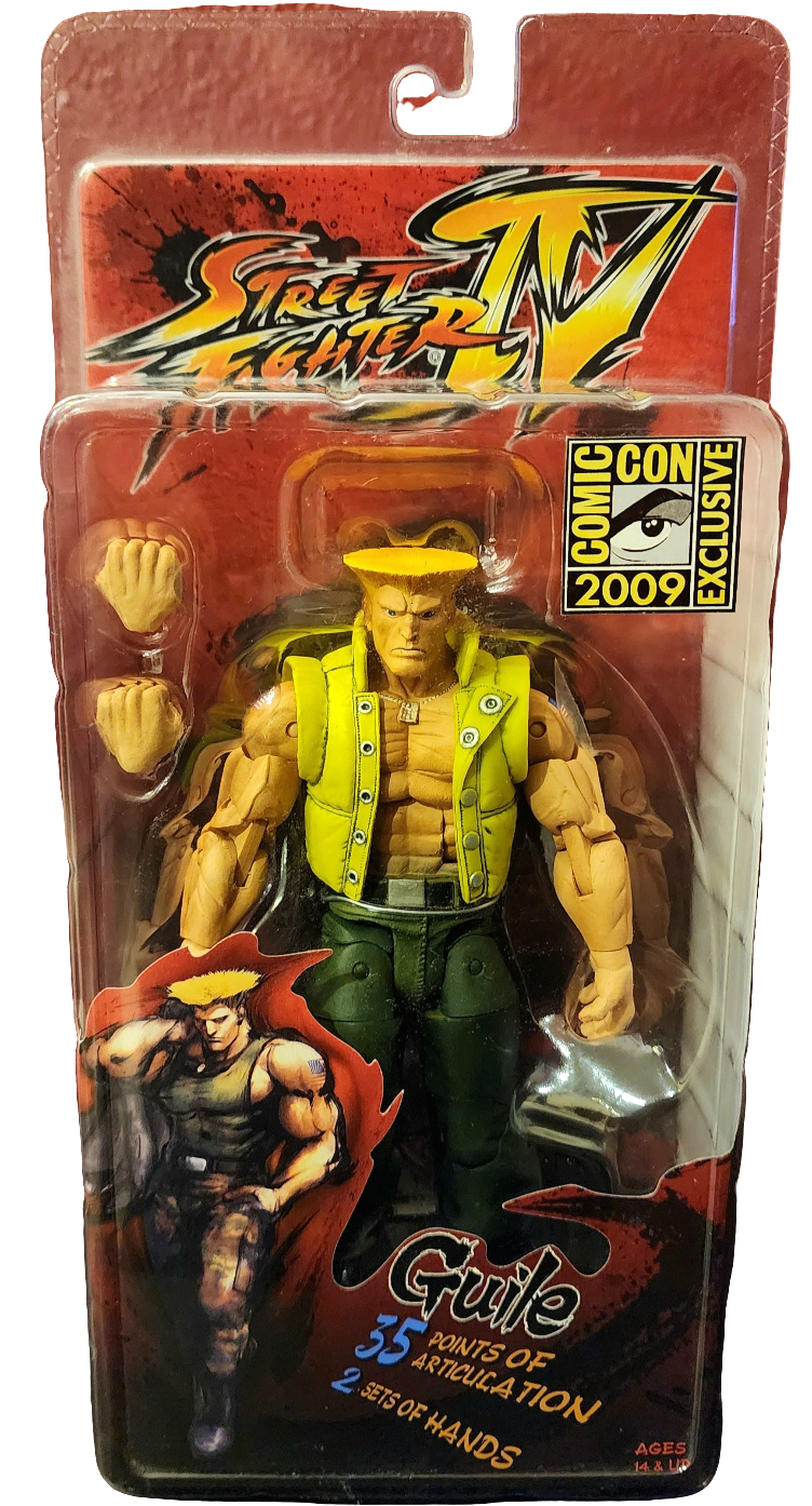Guile NECA Action Figure (Charlie Costume Variant)