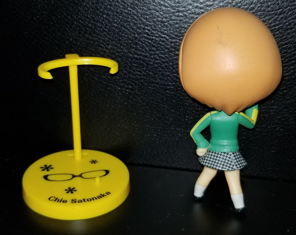 Persona 4 Chie Satonaka Happy Lottery Chibi Figure