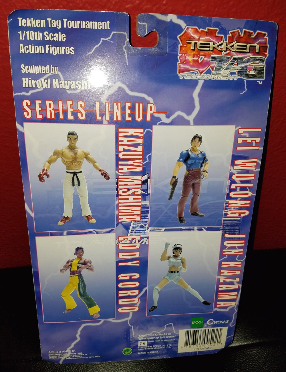 Jun Kazama Tekken Tag Tournament Action Figure (Sealed)