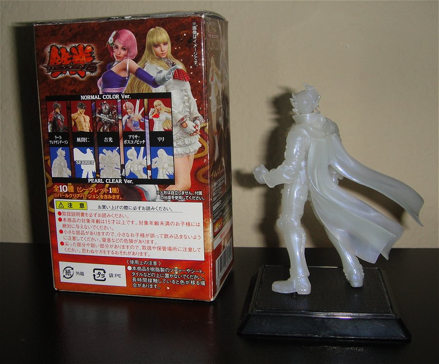 Lars Alexandersson Tekken 6 Bandai Figure (Pearl Clear Version)