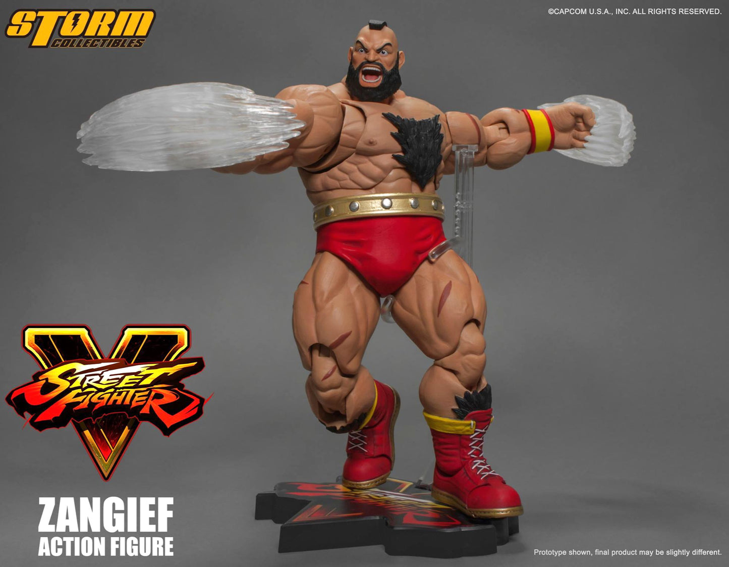 Zangief Street Fighter V Storm Collectibles Action Figure