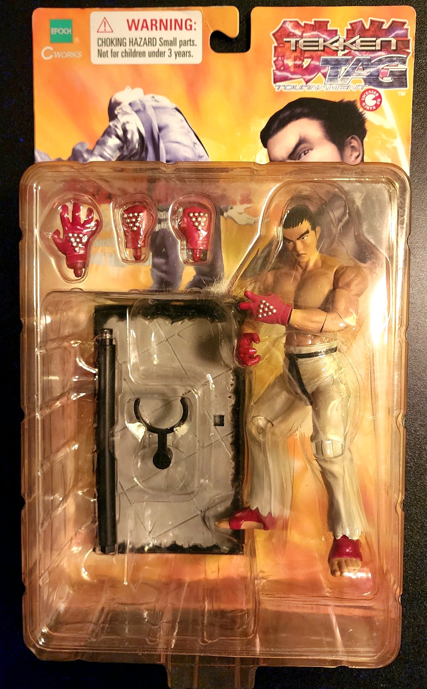 Kazuya Mishima Tekken Tag Tournament RARE Action Figure by Epoch