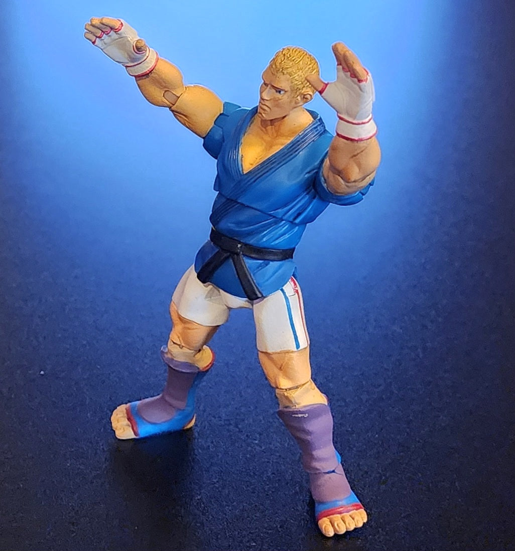 Abel Street Fighter IV Jazwares Action Figure RARE