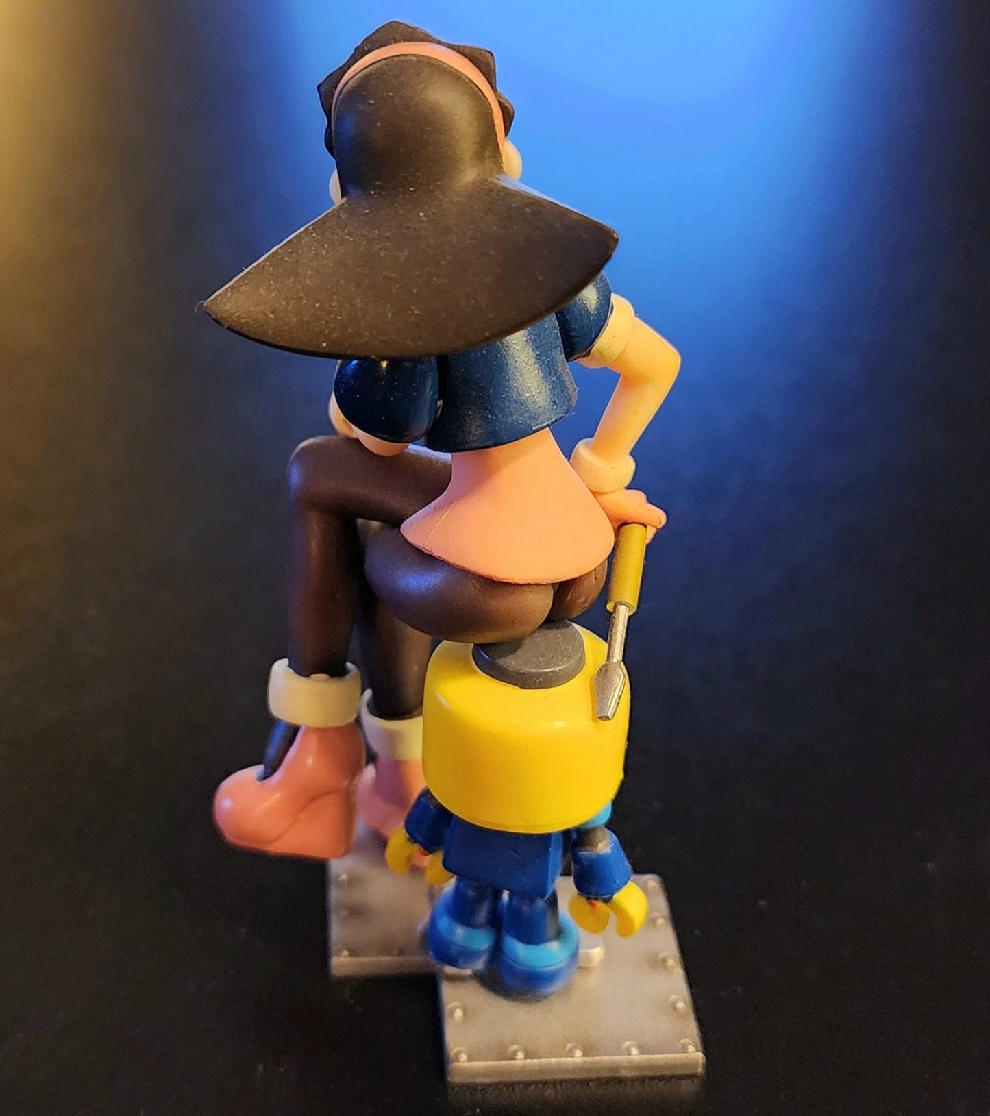 Tron Bonne Namco × Capcom Secret Version Gashapon Figure (with Servbot / Kobun)
