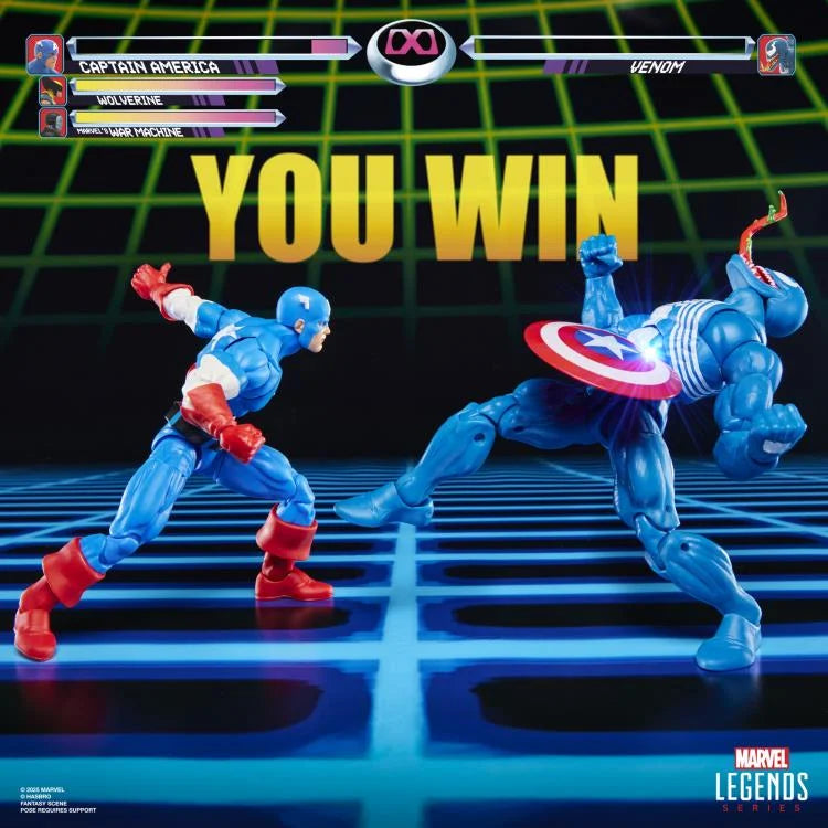 Captain America Vs. Venom MVC2 Gamerverse Hasbro Marvel Legends 2-Pack