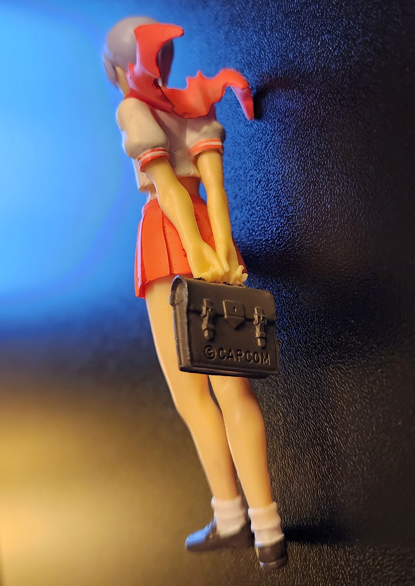 Lilith Aensland Darkstalkers "Sakura" Schoolgirl Cosplay Figure