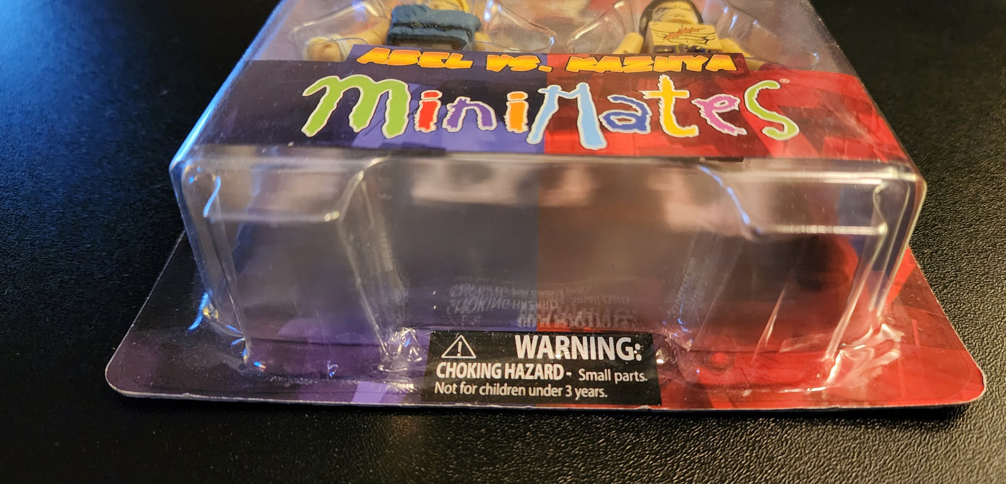 Street Fighter x Tekken MiniMates - Kazuya Mishima and Abel Figures