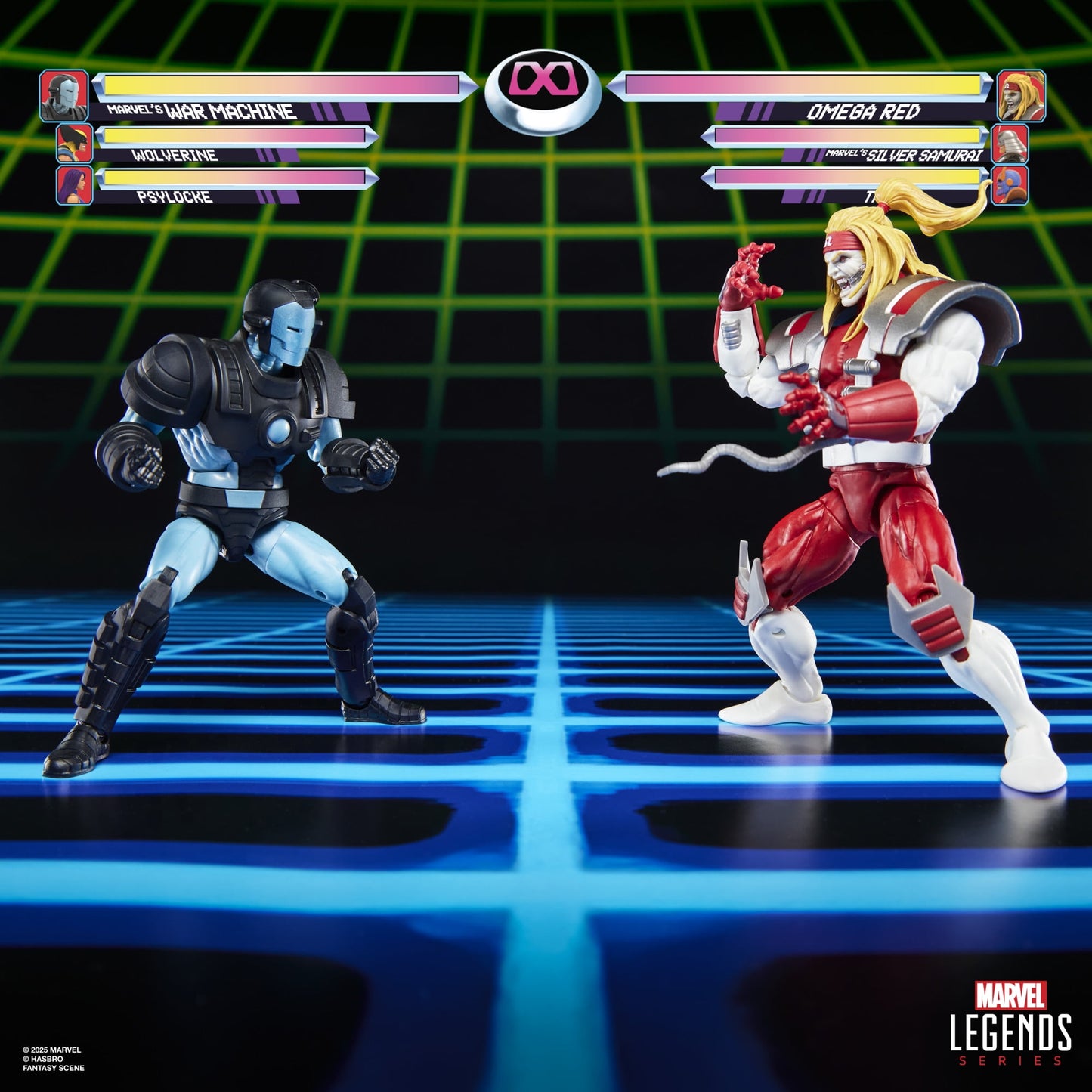 War Machine Vs. Omega Red MVC2 Gamerverse Hasbro Marvel Legends 2-Pack