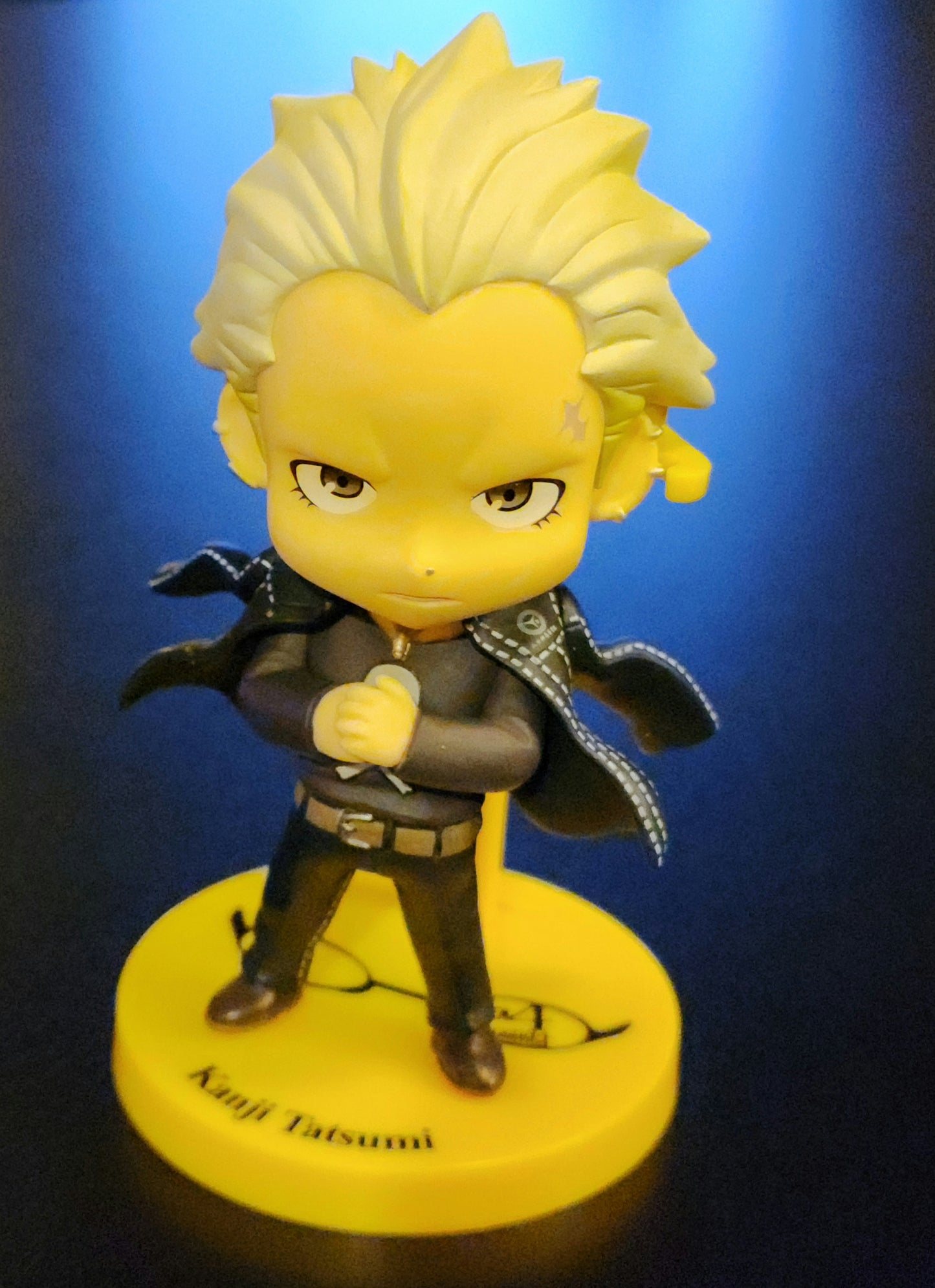 Persona 4 Kanji Tatsumi Happy Lottery Chibi Figure with Card