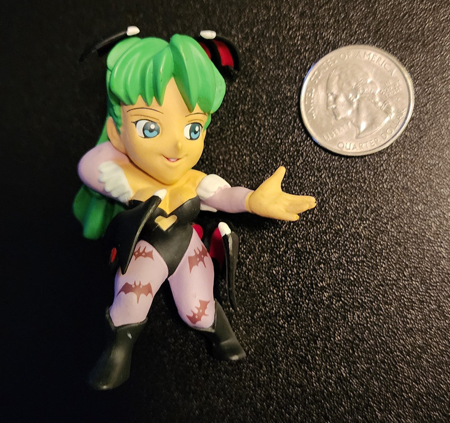 Morrigan Capcom vs. SNK Chibi Capsule Prize Figure (Sealed)