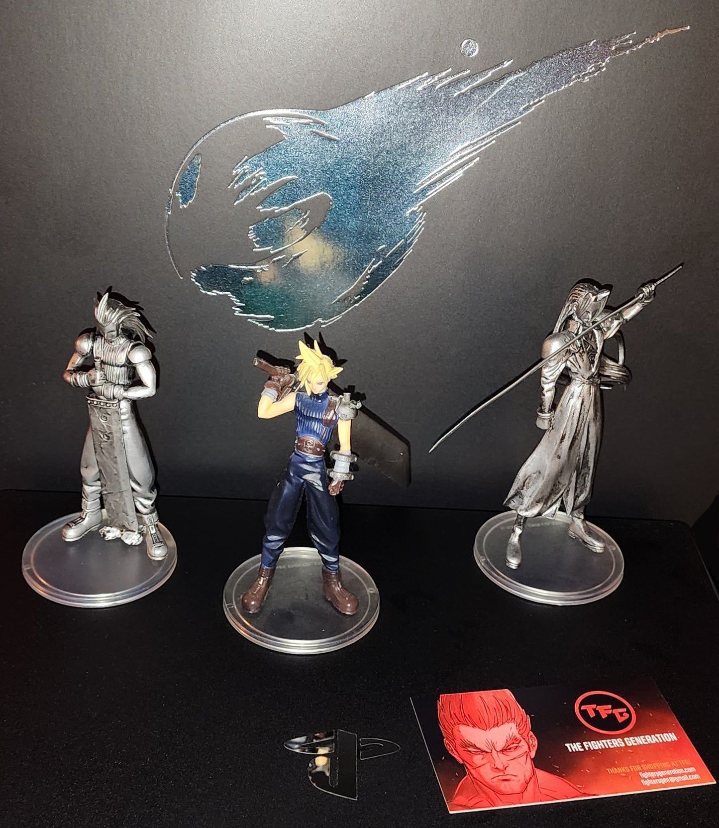 Zack Fair Final Fantasy Trading Arts Vol. 1 Figure (Metallic Version)