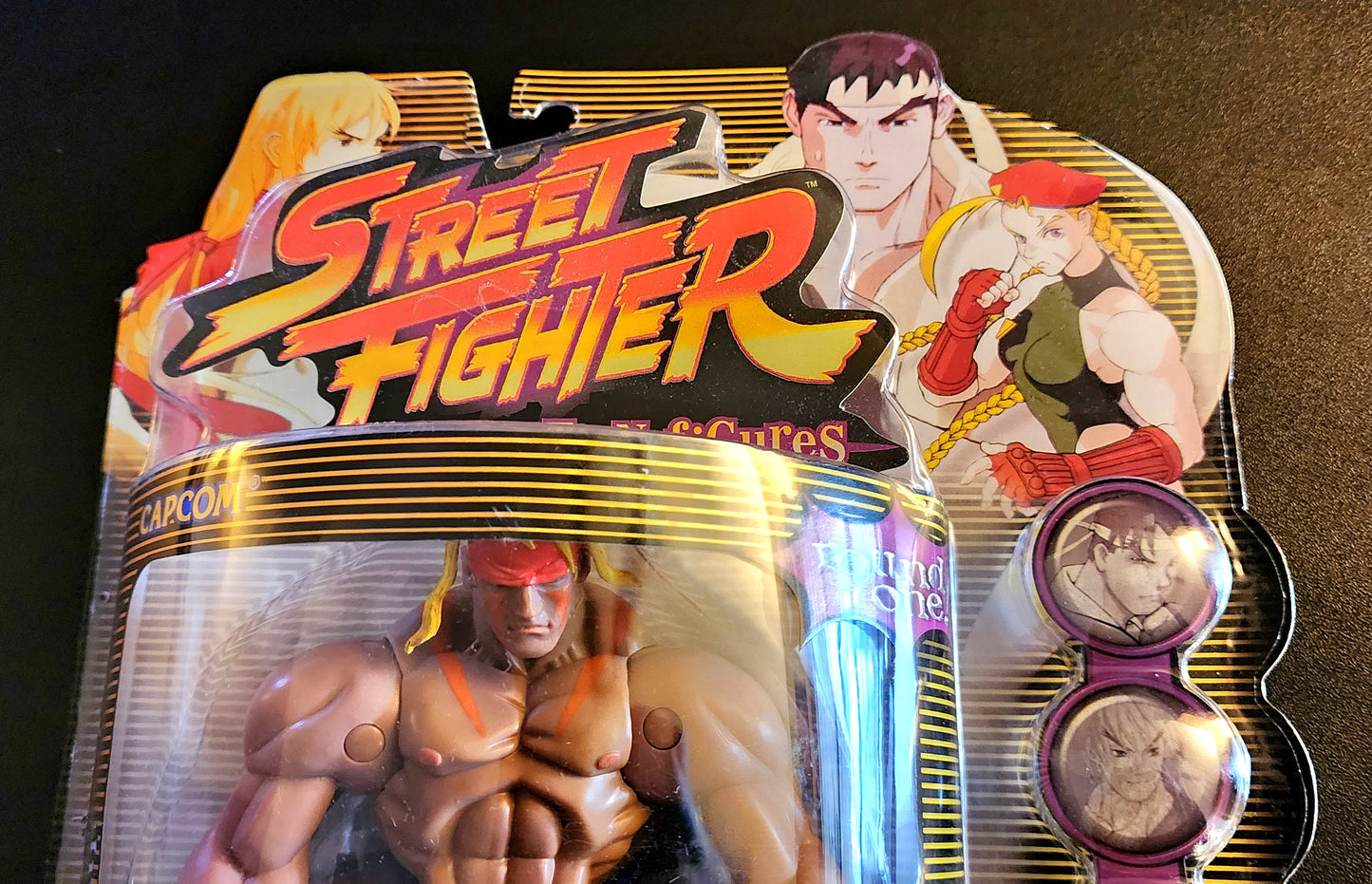Alex ReSaurus Street Fighter Round 1 Action Figure (Sealed)