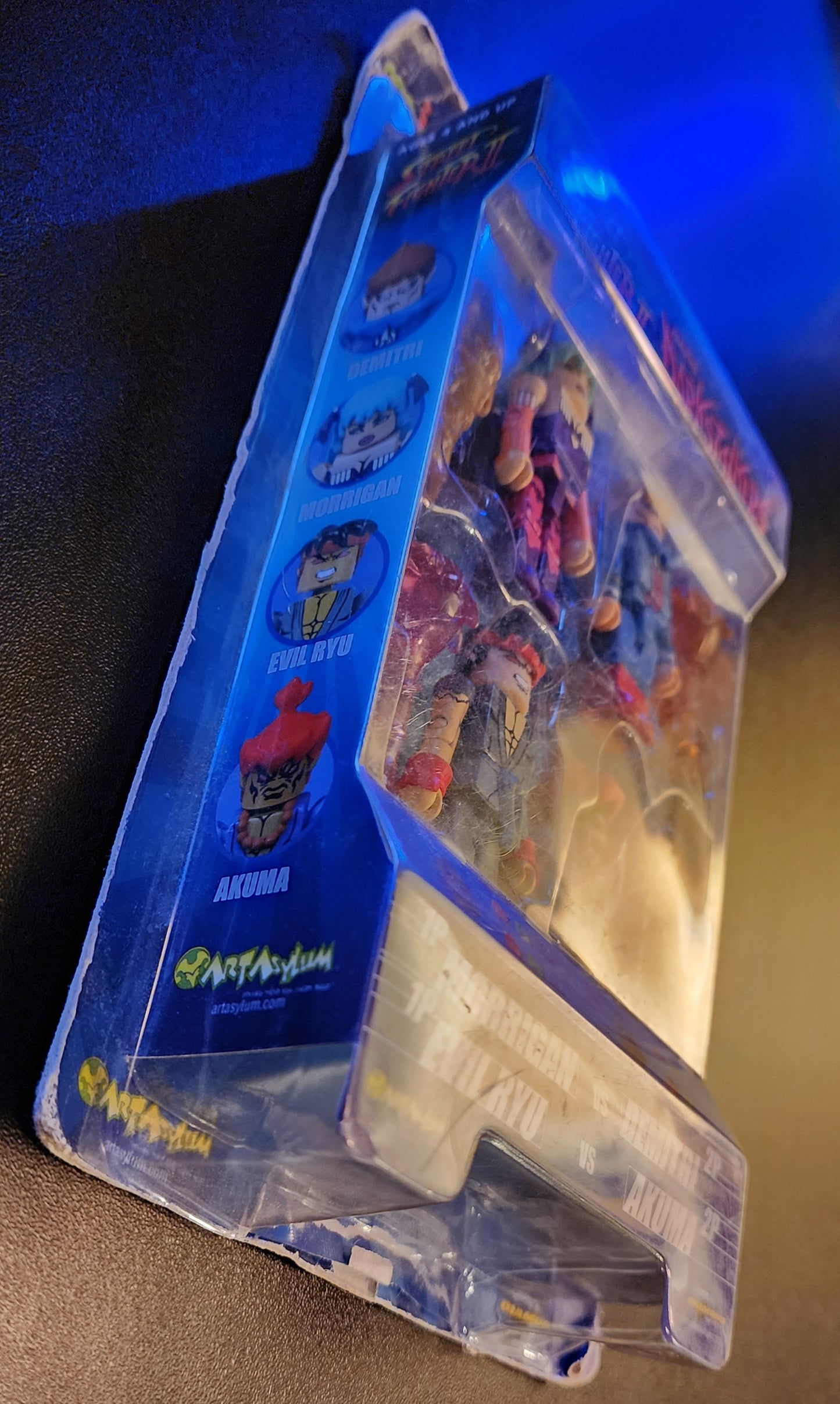 Street Fighter II × Darkstalkers 4-Pack: Evil Ryu, Akuma, Morrigan, Demitri