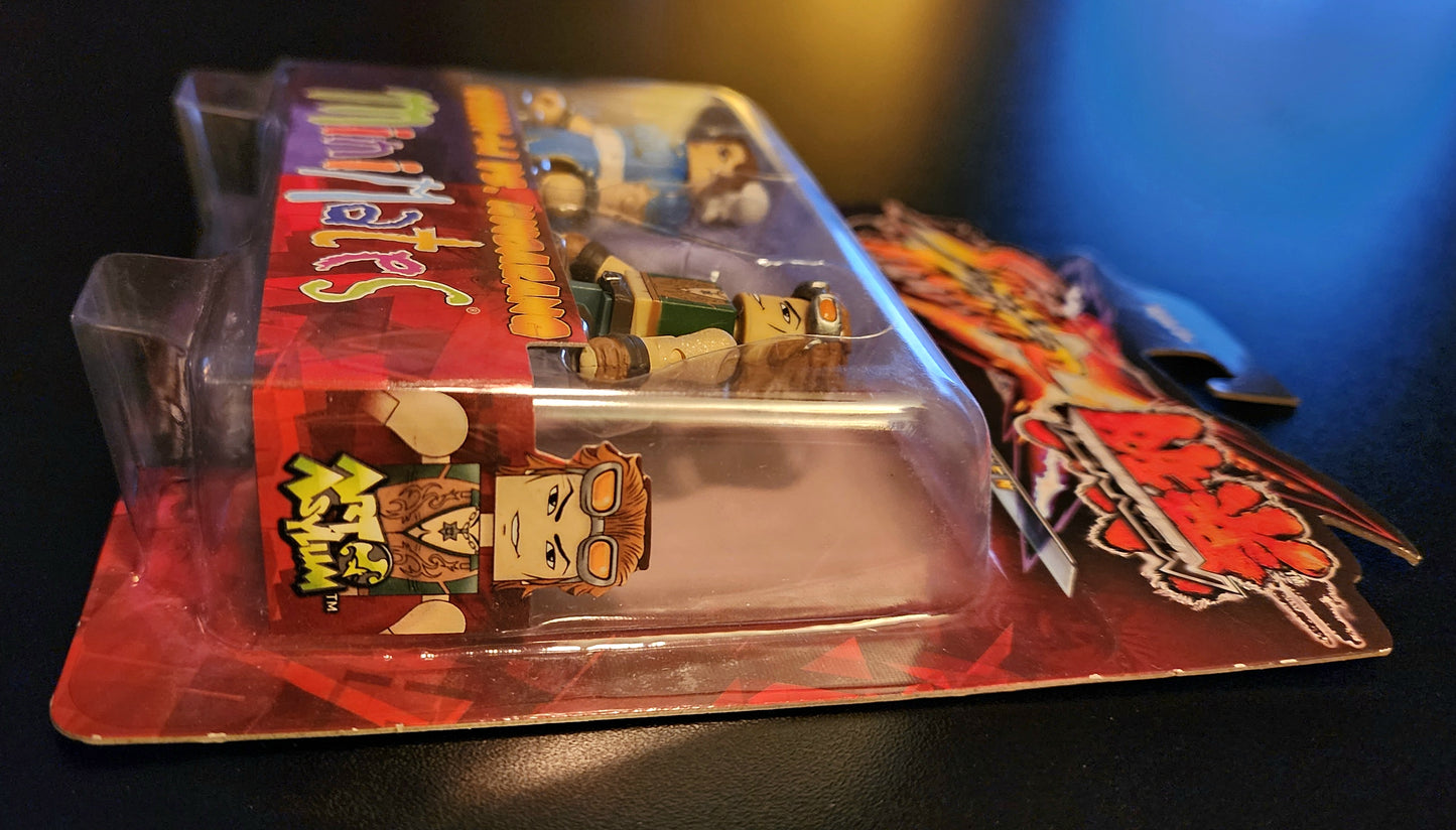 Street Fighter x Tekken MiniMates - Chun-Li and Hwoarang Figures
