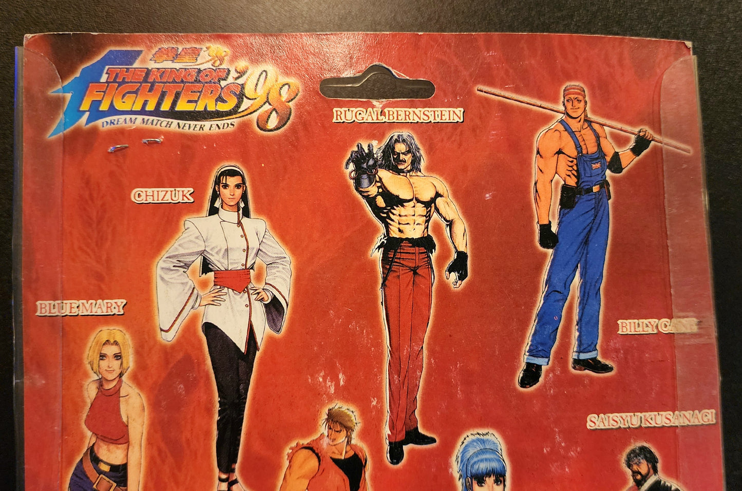 Kyo Kusanagi The King of Fighters '98: Dream Match Never Ends Vintage 6" Figure RARE (Sealed)