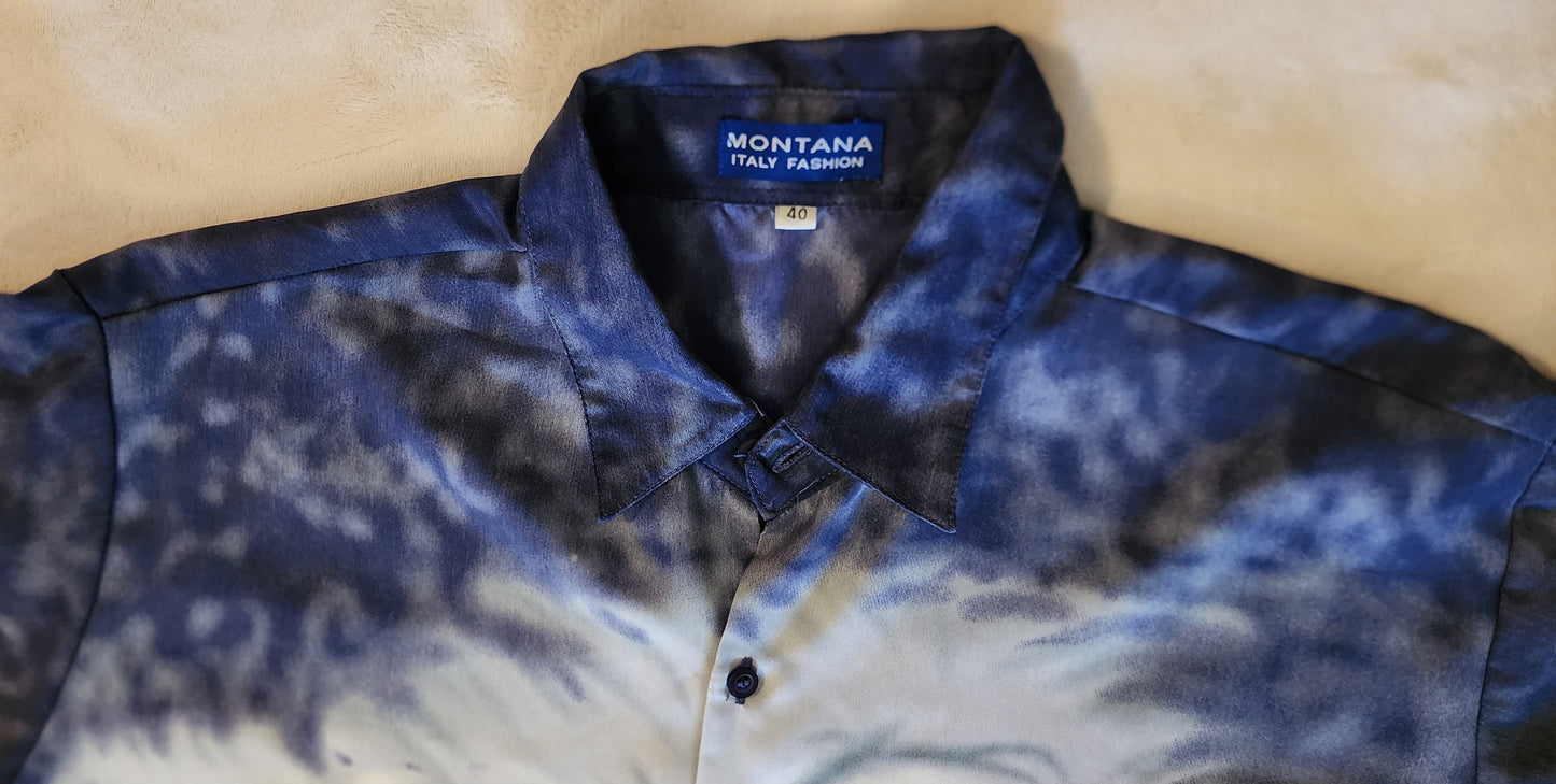 Haohmaru Samurai Spirits RARE Vintage Button Down Shirt (Large)
