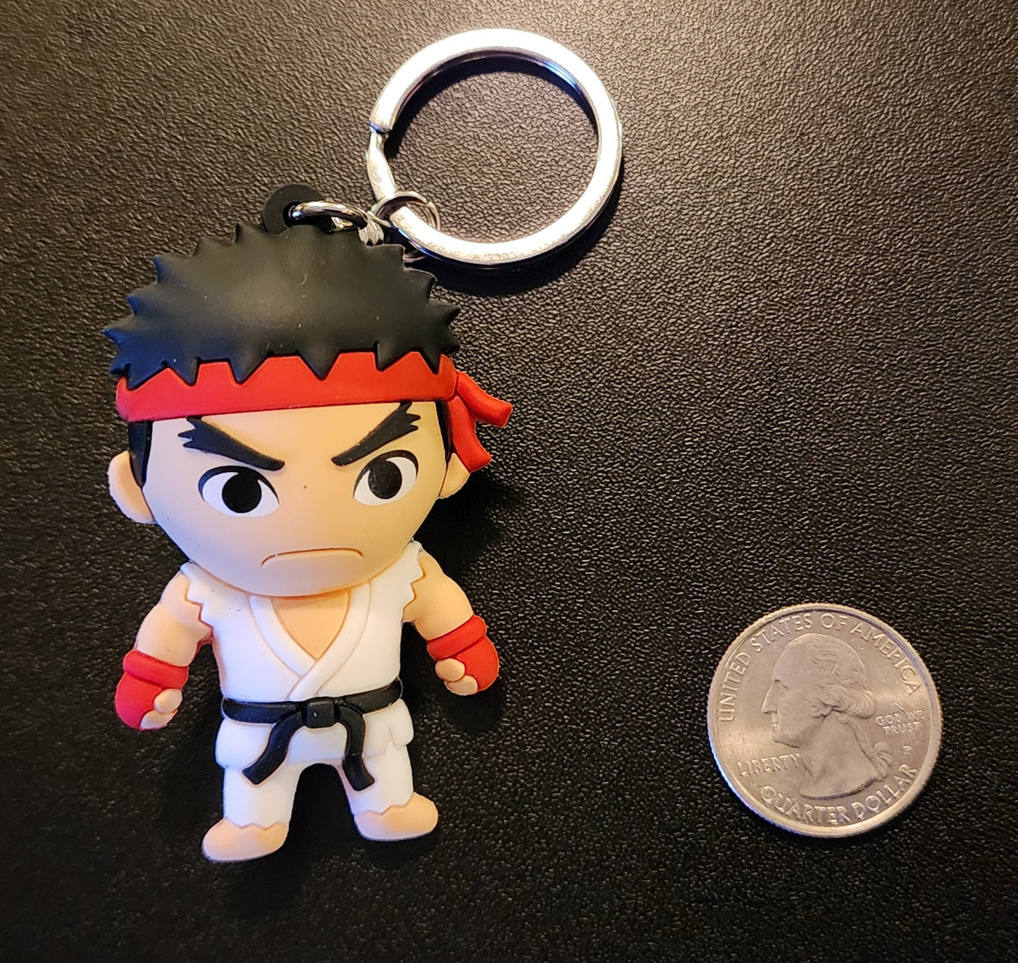 Ryu Street Fighter 6 Chibi Character Keychain Figure