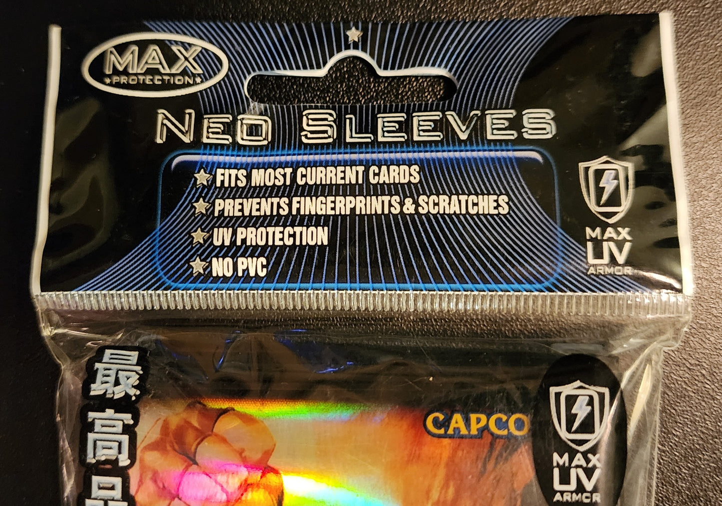Ken Masters Street Fighter Max Protection Neo Sleeves Pack