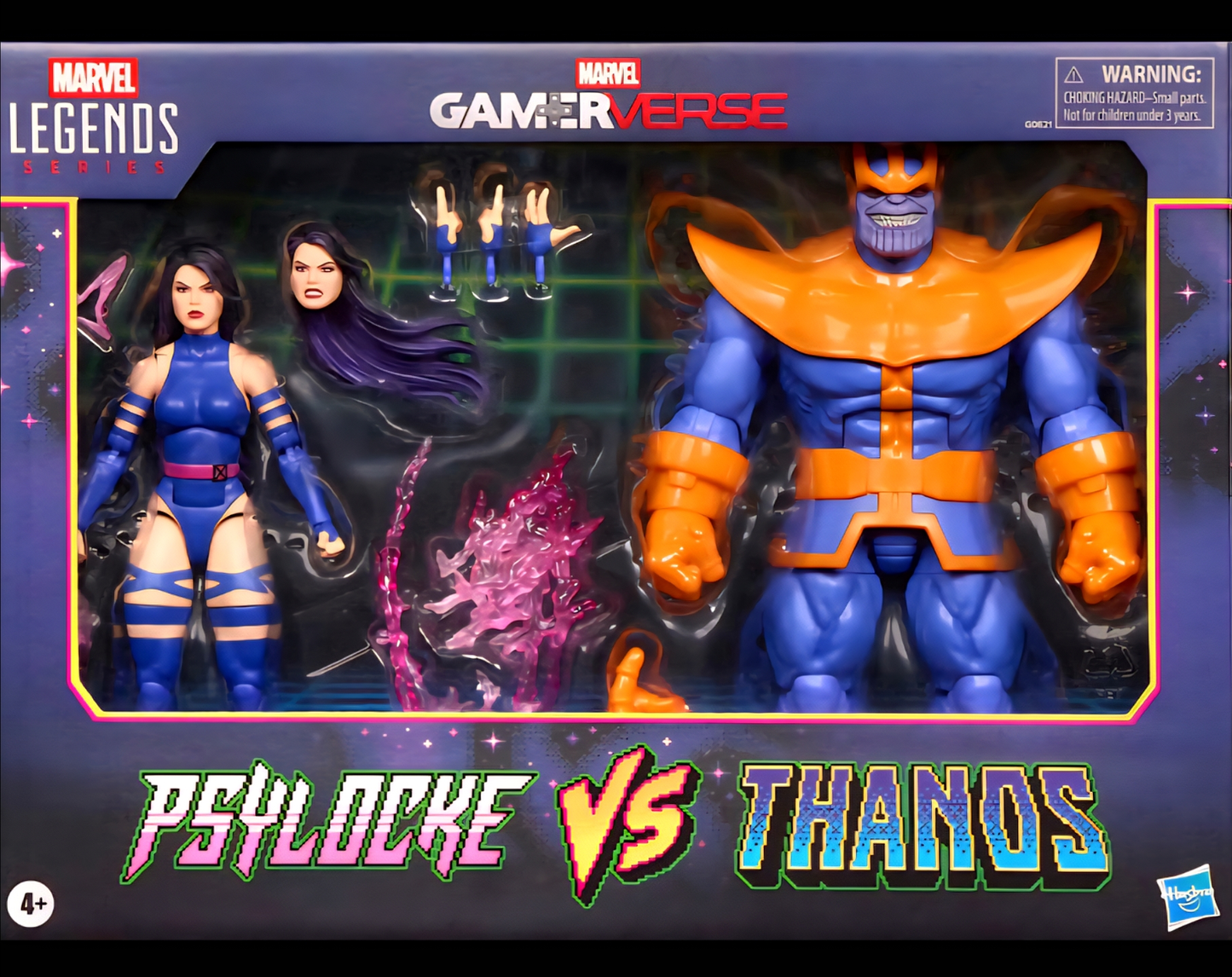 Psylocke vs. Thanos MVC2 Gamerverse Hasbro Marvel Legends 2-Pack