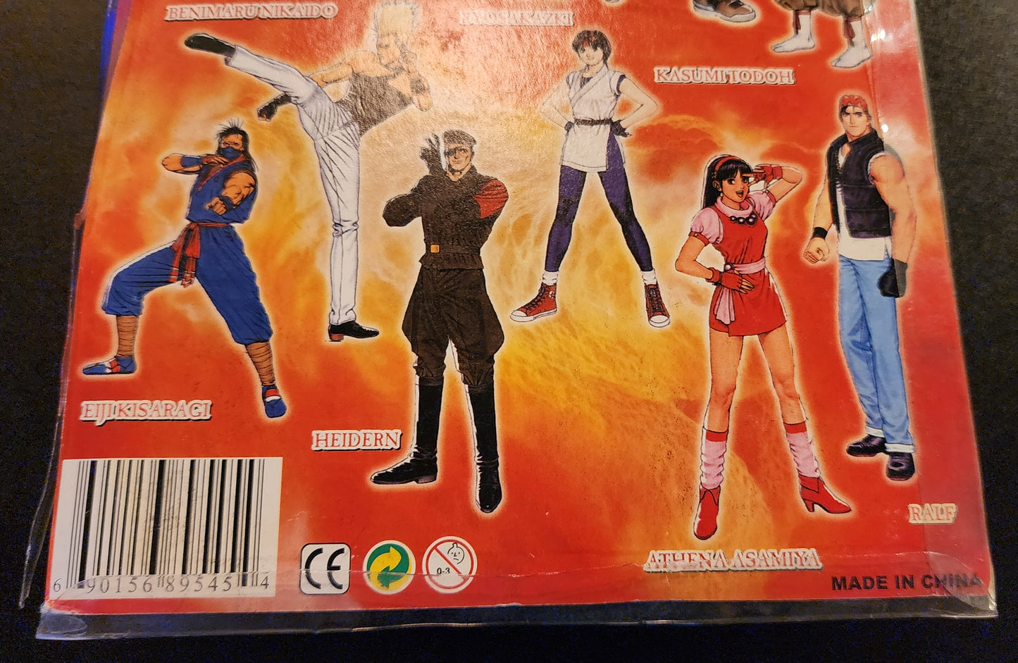 Kyo Kusanagi The King of Fighters '98: Dream Match Never Ends Vintage 6" Figure RARE (Sealed)