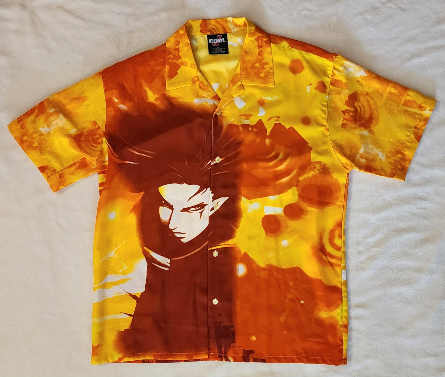 Asura Samurai Shodown RARE Vintage Button Down Shirt (Large)