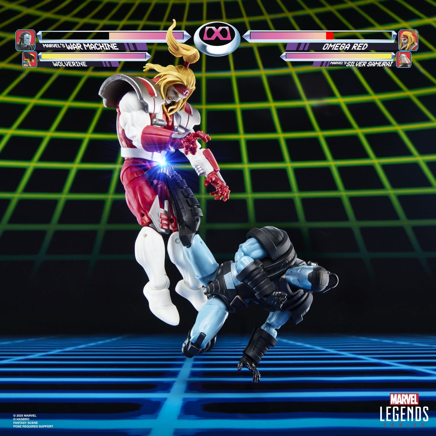 War Machine Vs. Omega Red MVC2 Gamerverse Hasbro Marvel Legends 2-Pack