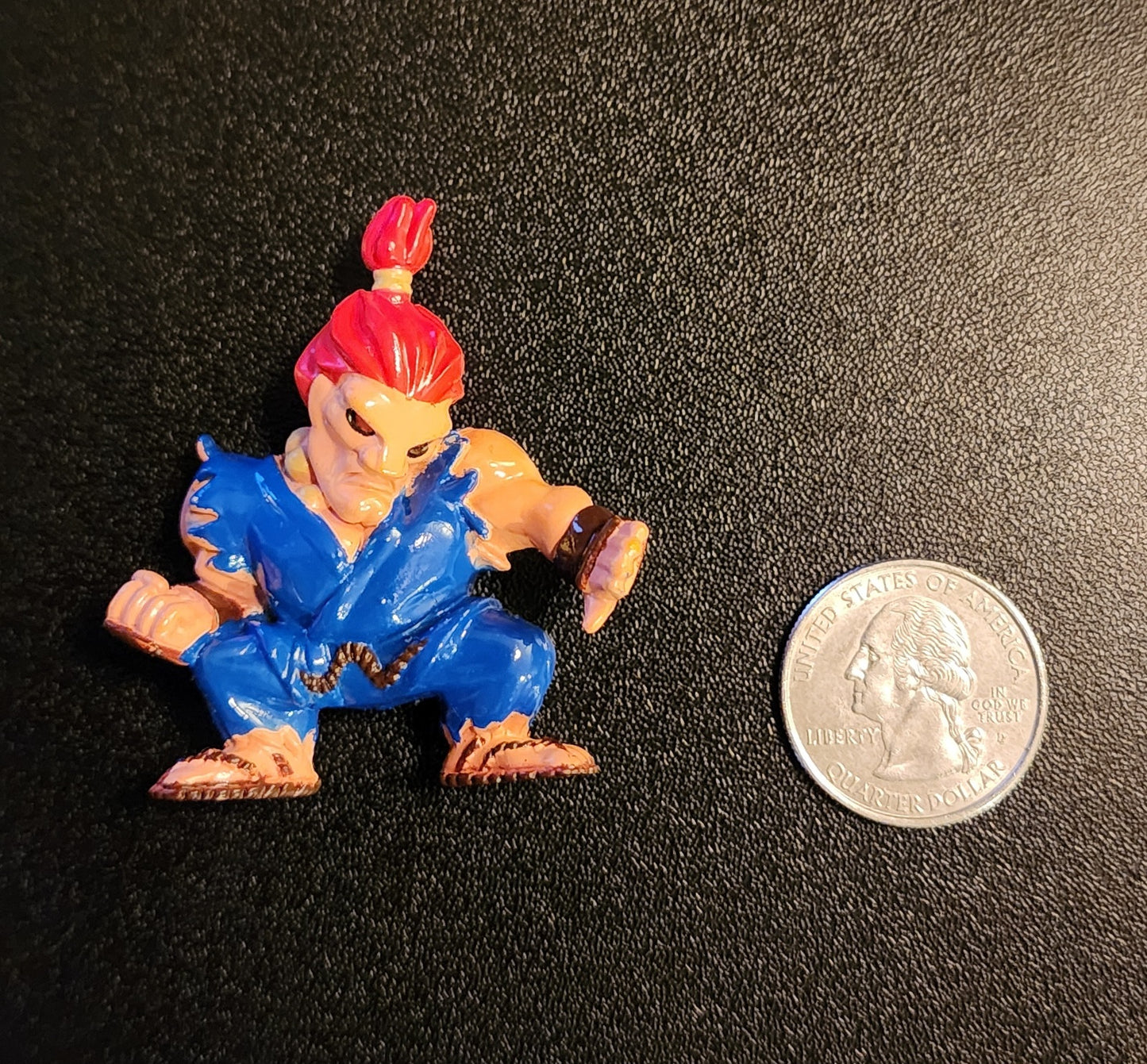 Akuma Street Fighter Alpha Vintage Keychain Figure