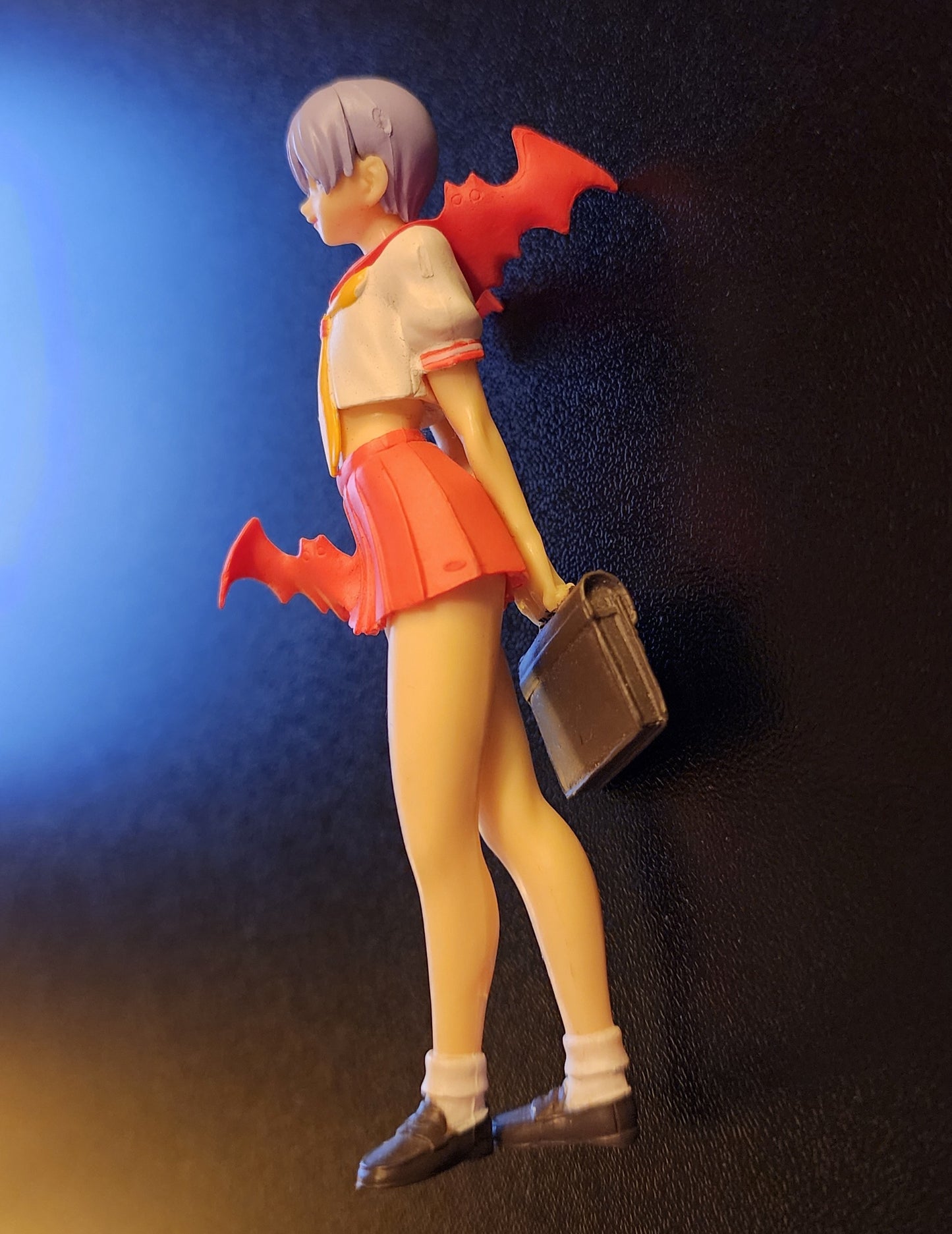 Lilith Aensland Darkstalkers "Sakura" Schoolgirl Cosplay Figure